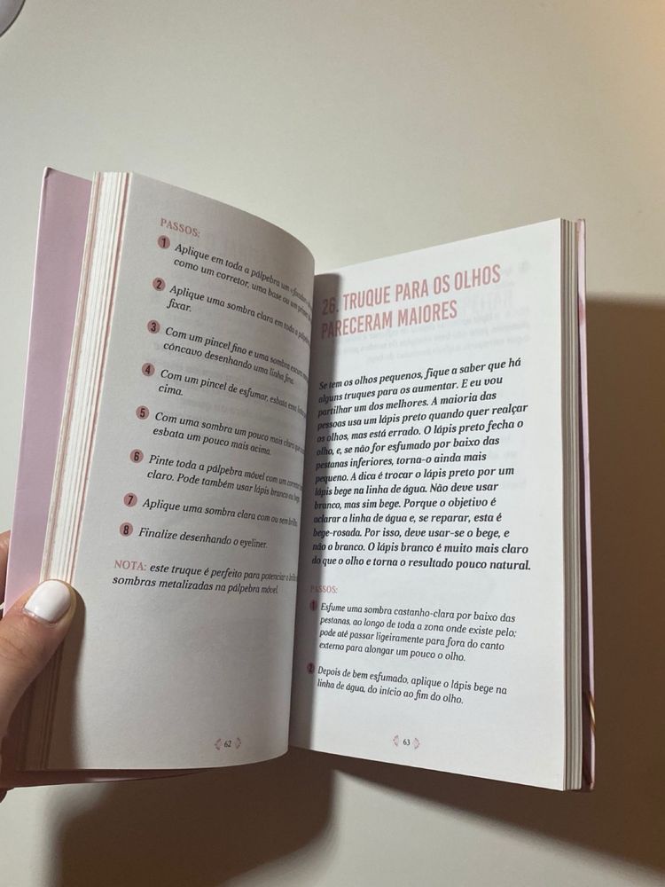 Livro "O Pequeno Grande Livro da Maquilhagem" da Inês Franco