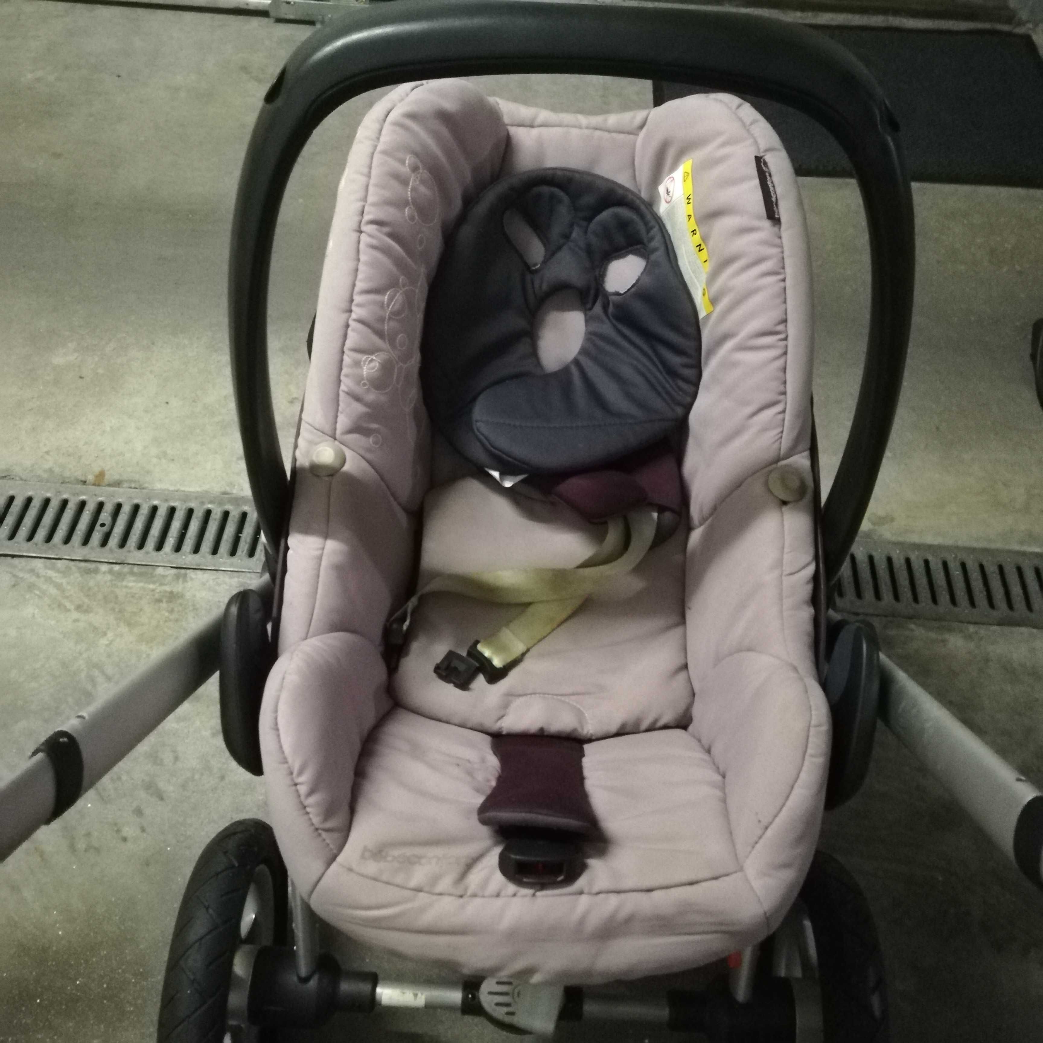 Carrinho bebe confor safety, alcofa mais ovo