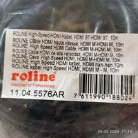 Кабель roline HDMI ST 10 м