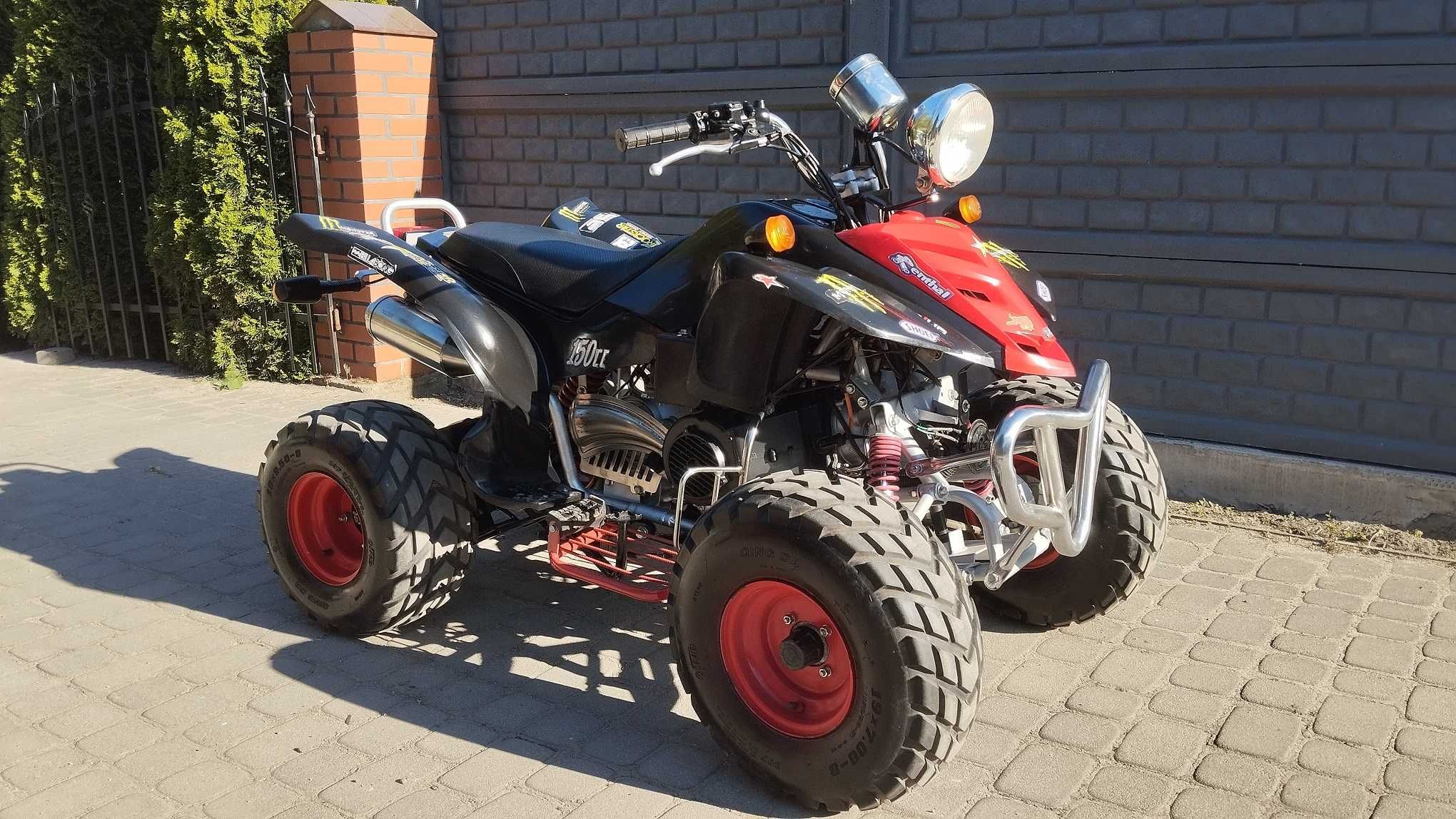 Quad 150cc, 1+1, duży, Super Stan