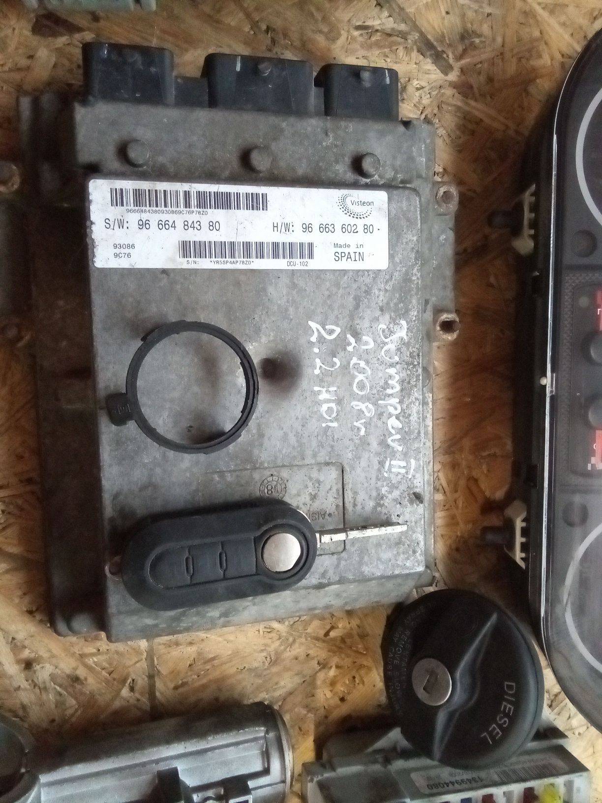 Zestaw startowy Citroen Jumper II 2.2 HDI 08r  06-14r