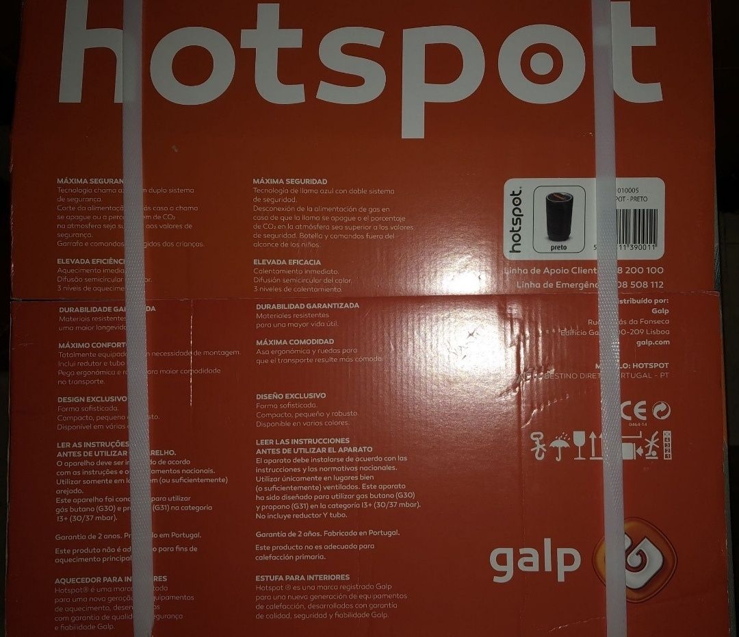 Aquecedor a Gás Galp Hotspot