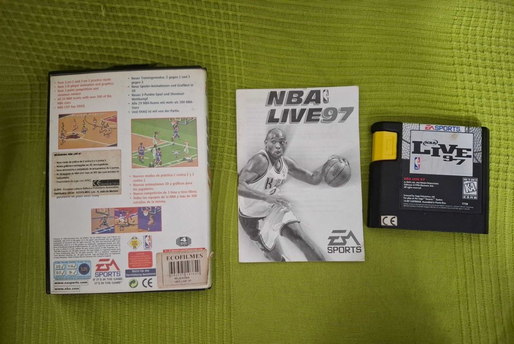 NBA Live 97 - Mega Drive