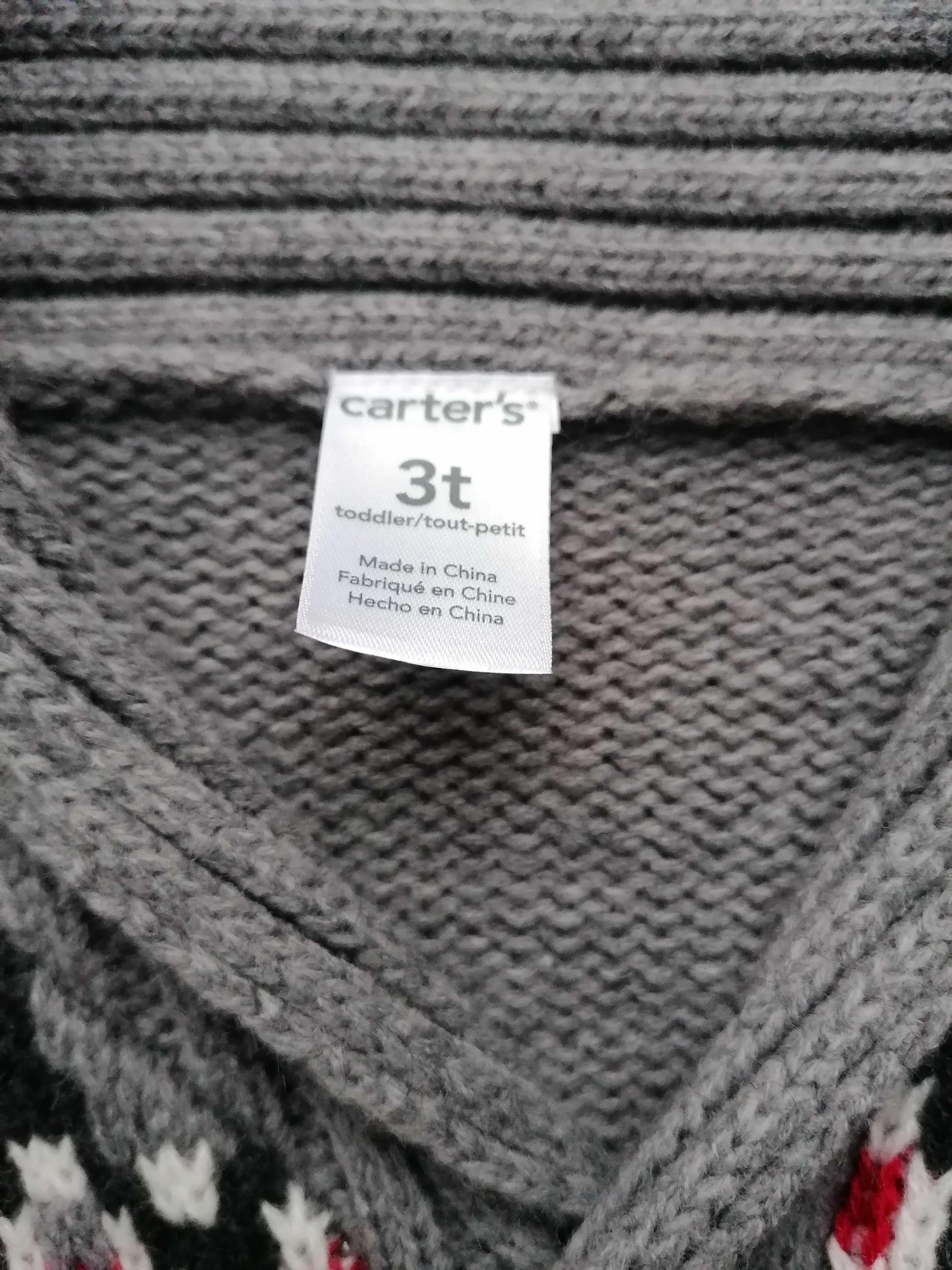 Sweterek dla chłopca Carters rozmiar 98