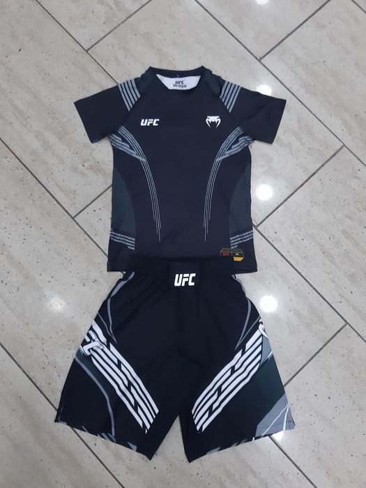 Компресійний комплект Venum, рашгард футболка і шорти для mma, спорту
