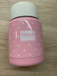 Термос пищевой Fissman 0.35 л Розовый