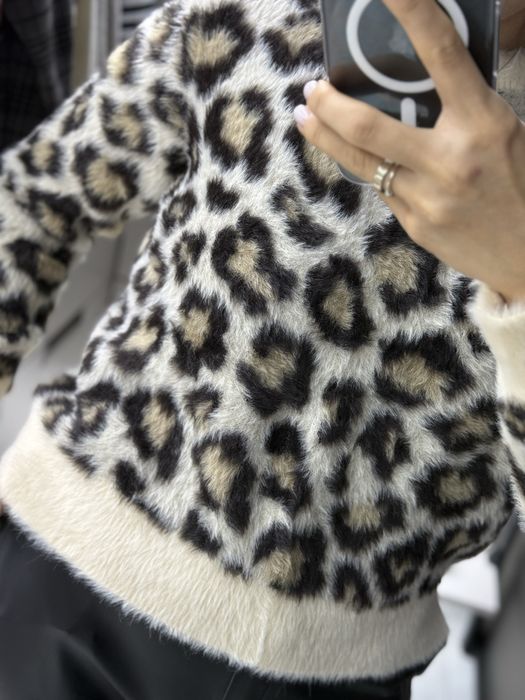 Леопардовий светр травка Zara (М розмір)