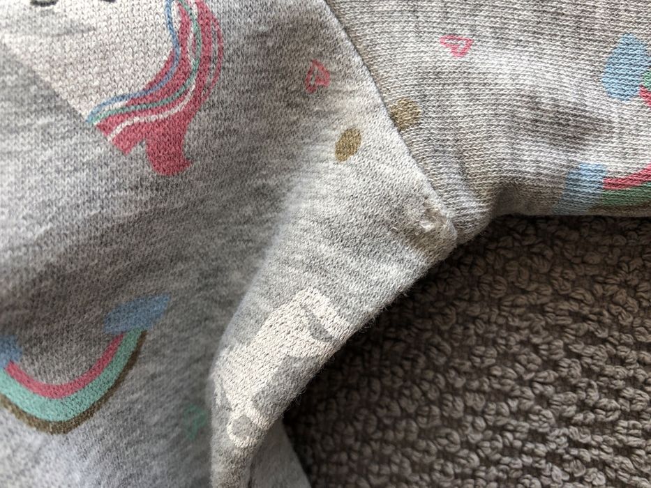Bluza z Unicorns i tęczą rozm 86/92