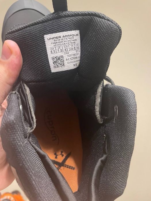 БЕЗ ПЕРЕДОПЛАТ‼️ Демісезонні черевики Under Armour Hiking GTX Black