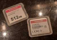 Cartão de memória - Compact flash 512MB nova