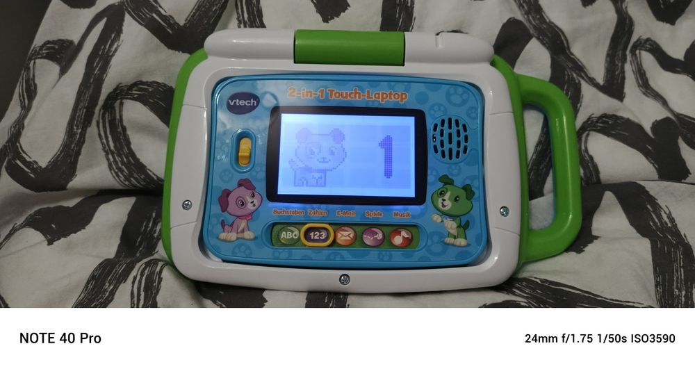 Laptop vtech do nauki jezyk niemiecki