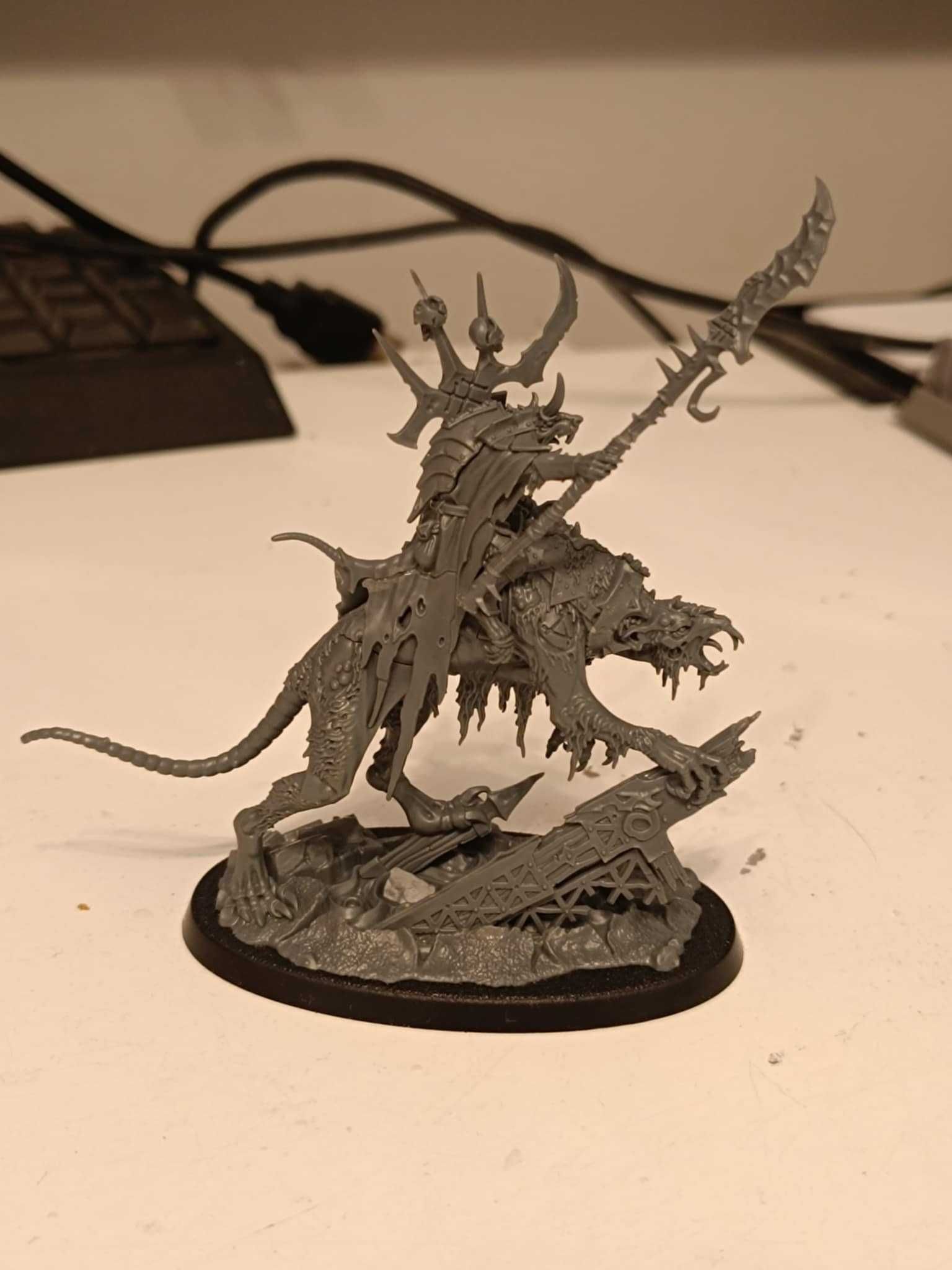 Clawlord on Gnaw-beast | Skaven | Warhammer Old World | Age of Sigmar