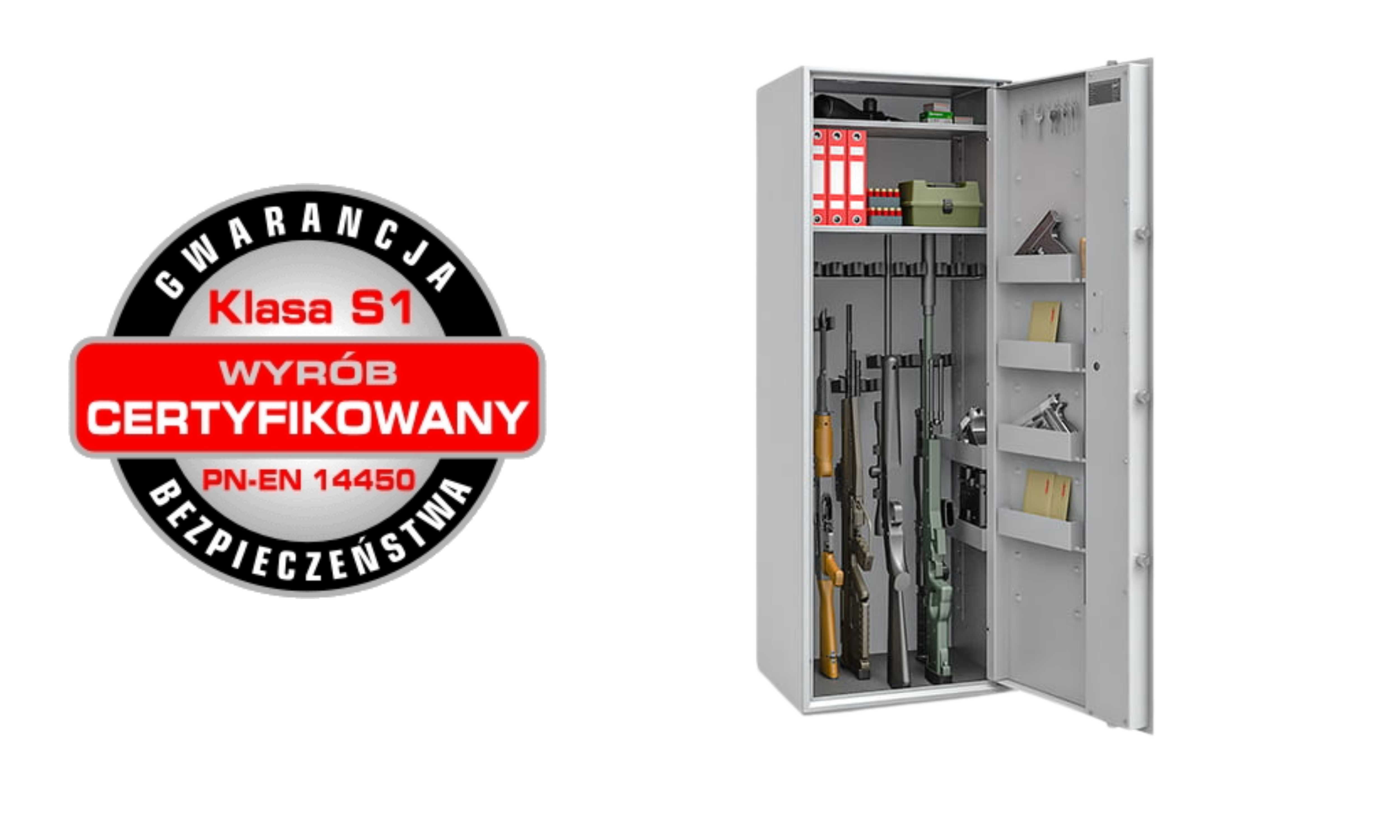 17 luf uchwyty magnetyczne szafa na broń sejf S1 zamek elektroniczny