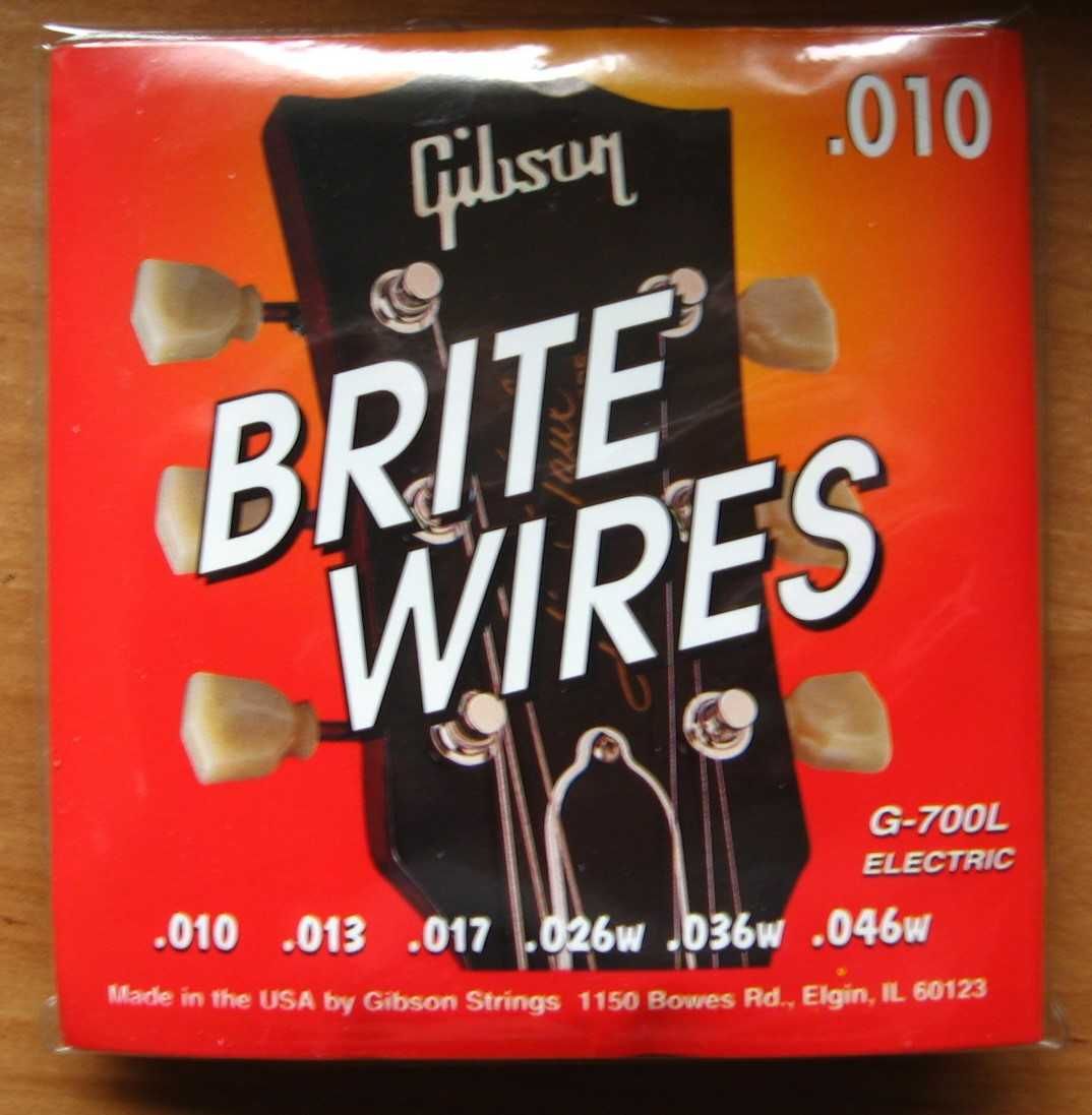 Gibson G-700L Brite Wires - struny do gitary elektrycznej