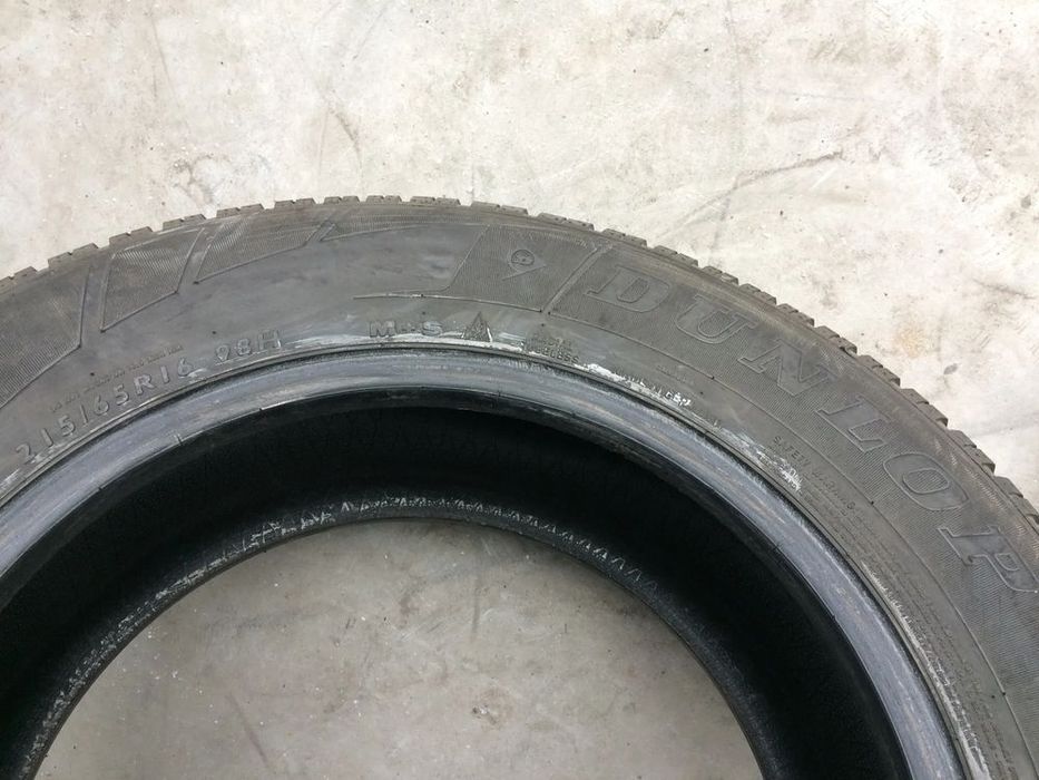 2x opony zimowe 215/65r16 dunlop sp sport winter 3d promocja!! cena za