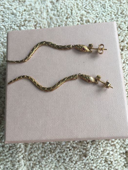 Brincos compridos cobra BmB