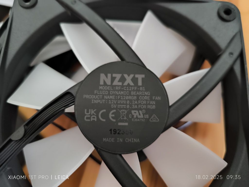 wentylatory nzxt argb + kontroler