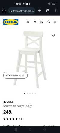 Krzesełko Ikea  INGOLF