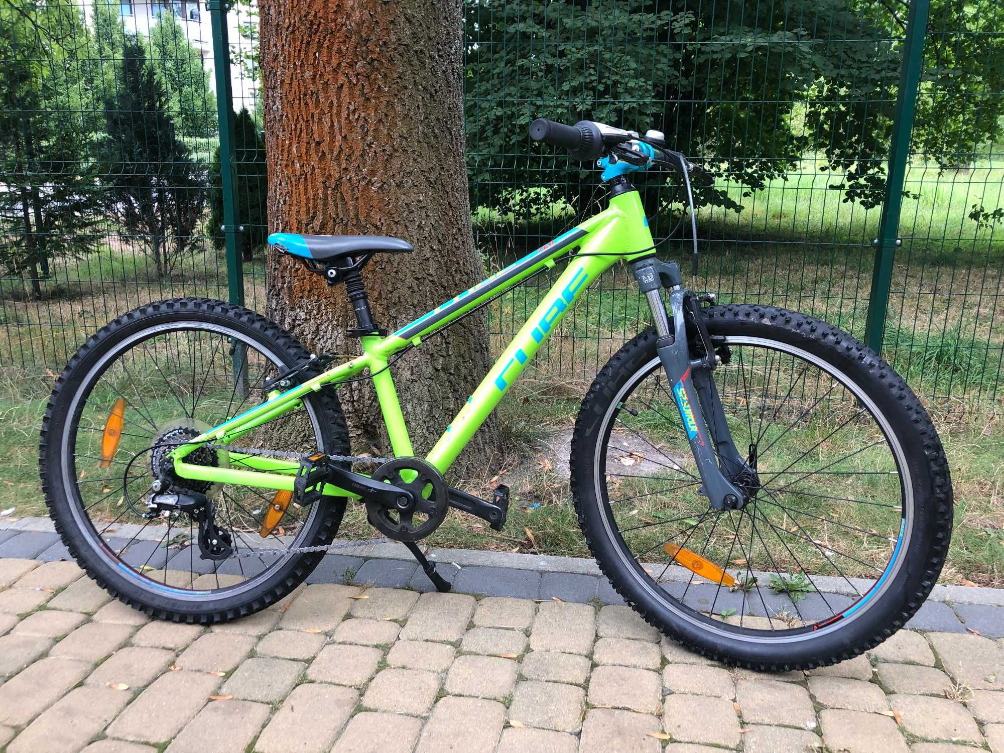 Rower MTB dziecięcy Cube ACID 240,  24" sklep Kraków, Używane.