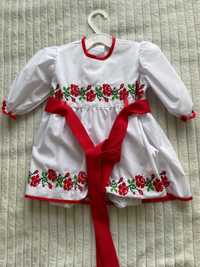 Дитяче плаття вишиванка 62р
