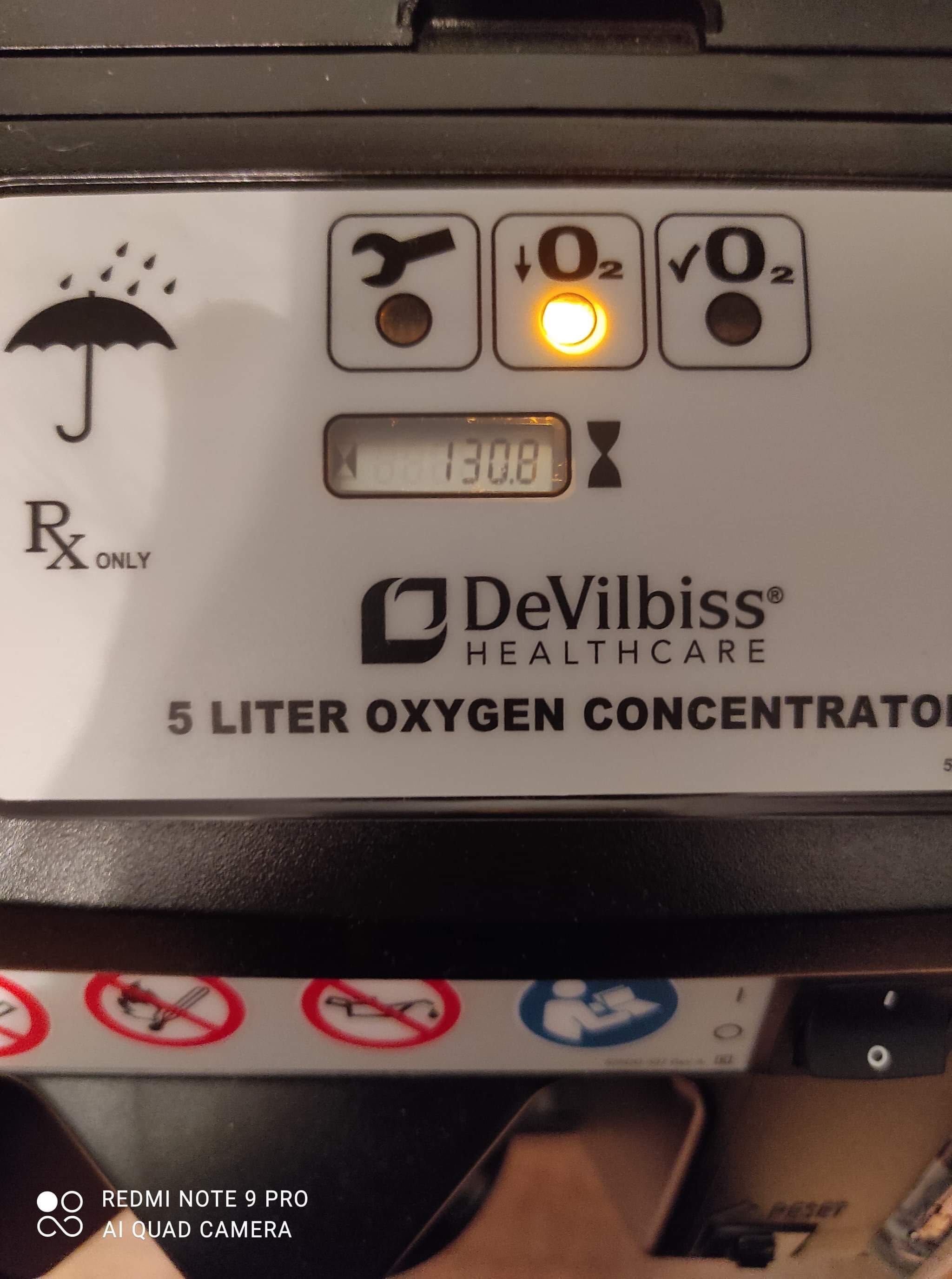 Koncentrator tlenu nowy DeVilbiss 5 litrów