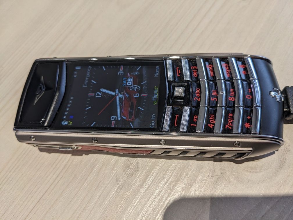 Vertu Ascent Ti Ferrari Rosso