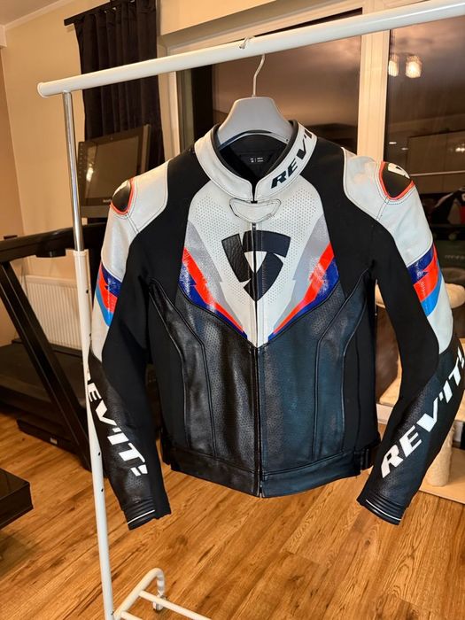 REV'IT! Quantum 3 - 50 - kurtka motocyklowa - BMW - czarno szary