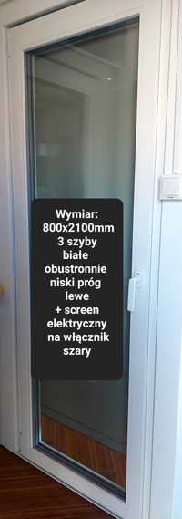 Sprzedam okno balkonowe + Screen