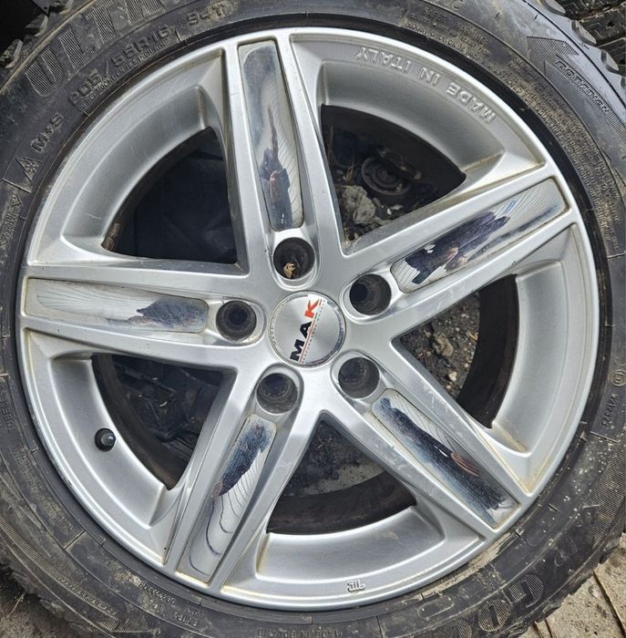 alufelgi 16 VW 5x112 7J et30 felgi made in Italy