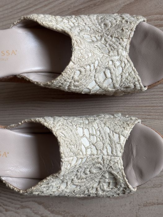 Buty na koturnie letnie klapki 37 koturny buty wysokie