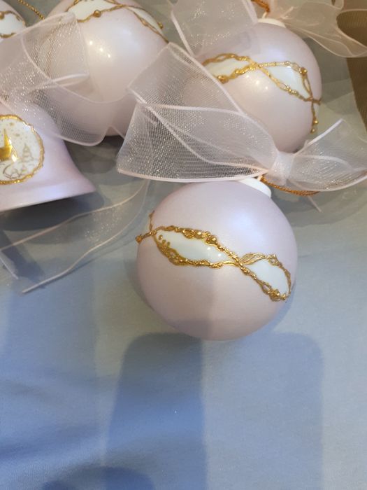 Новорічна,ялинкова порцелянова іграшка фарфор Німеччина.