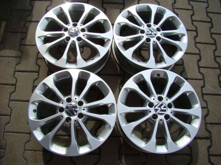 a237 5x112 VW Sharan Tiguan T-Roc Caddy Jetta Touran Golf VII VIII Passat B7 B8 6,5x17