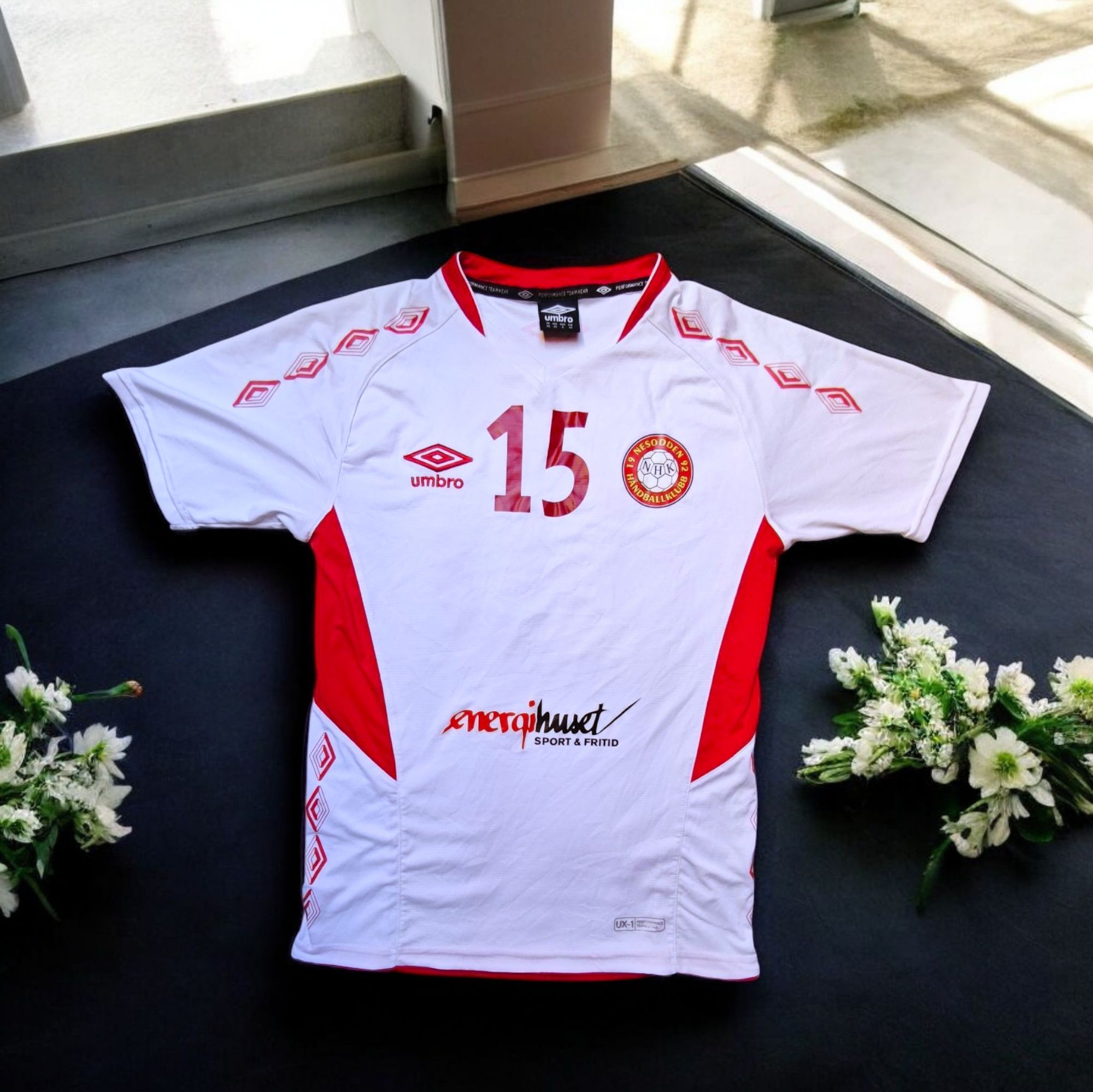 Koszulka meczowa Umbro – Nesodden Handball Klubb numer 15