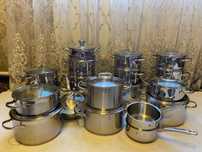 Tefal,Столові набори WMF,Набори кастрюль Tefal,WMF,Silit,скороварка