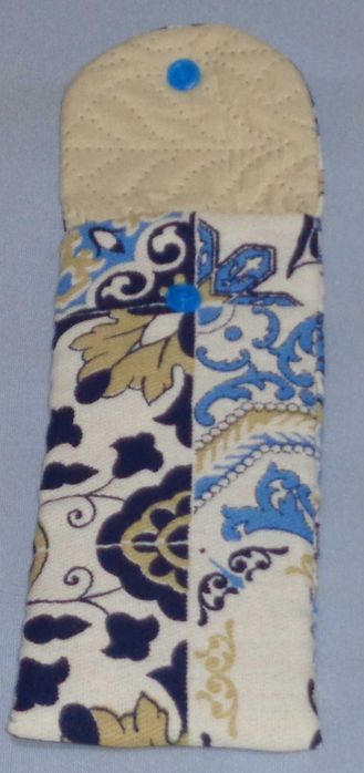 Estojo em tecido com fecho de mola 6 (NOVO)