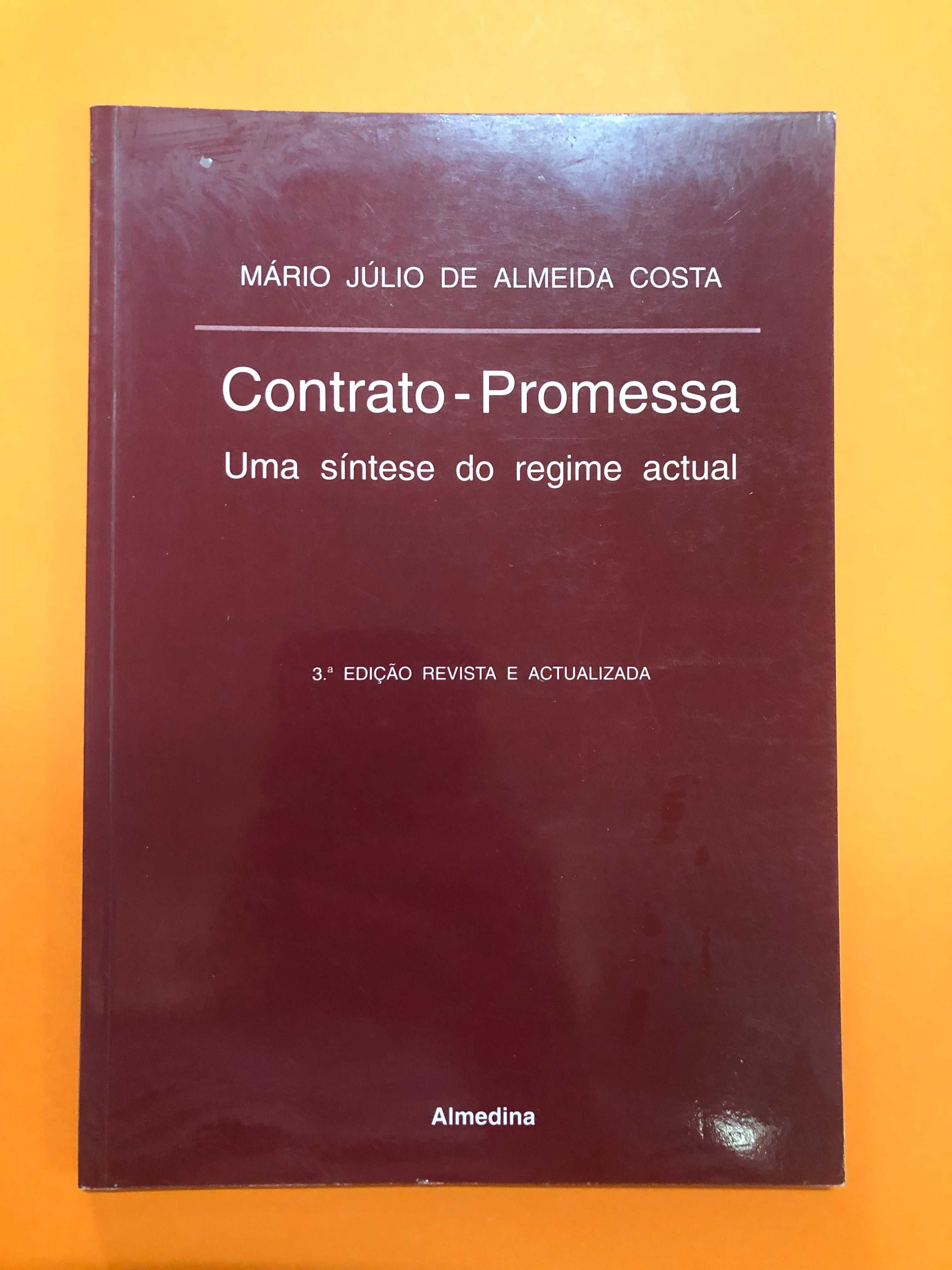 Contrato-promessa – Uma síntese do regime actual - Mário Júlio Costa