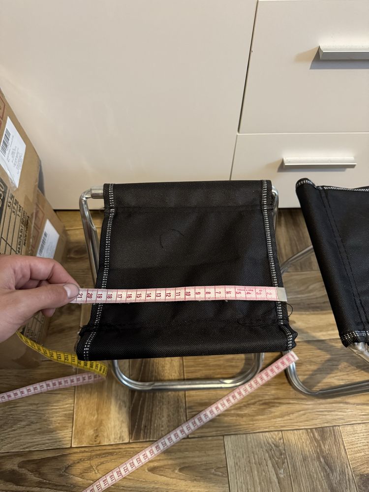 2 Krzeselka  turystyczne skladane taboret
