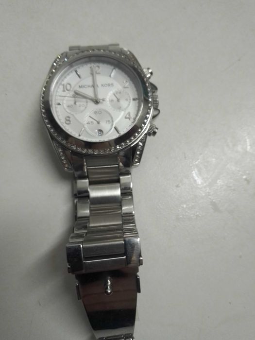 Relógio prateado Mikael Kors