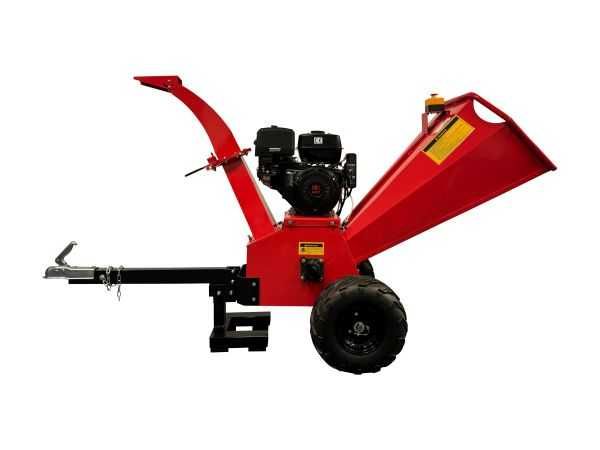 Nowy rębak bębnowy spalinowy 15 KM CS120 – do gałęzi 120 mm – Crossfer