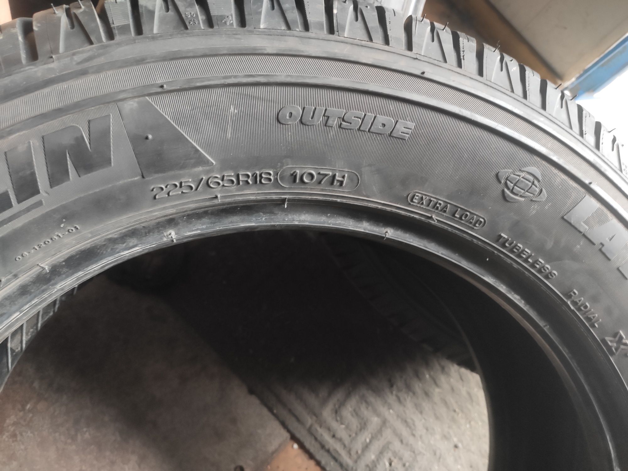 Всесезонная резина 225.65.18 Michelin Latitude Cross.18р.7.5мм.France.