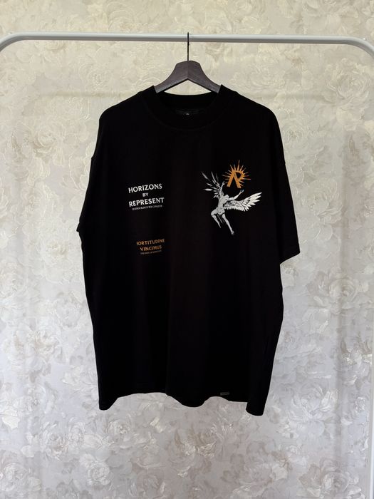 Represent Icarus Jet Black T-Shirt (L)