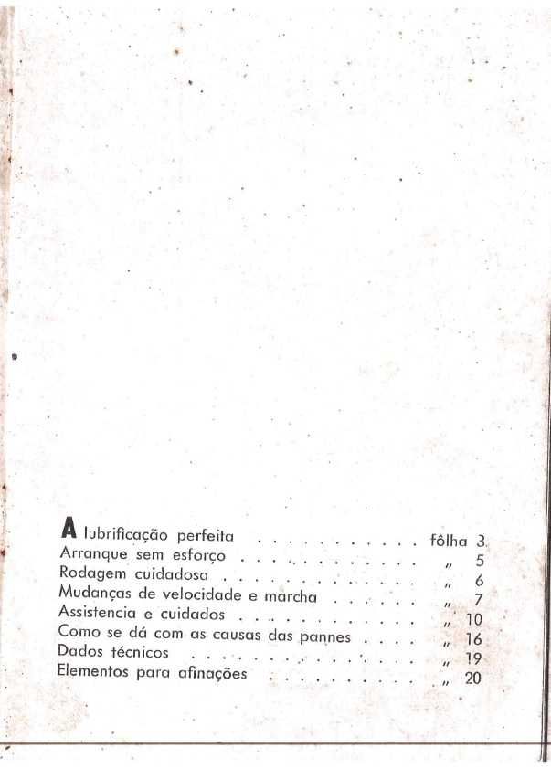 Livro de Instruções Motor JLO M50