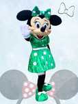 Mascote Minnie feita a mão