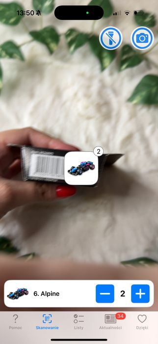 Lego formuła 1 alpine lego minifigurka alpine
