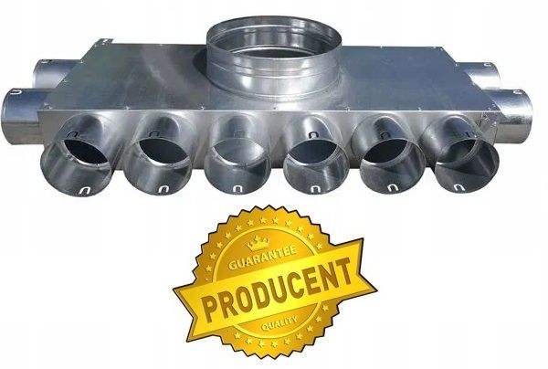 OKAZJA!! ROZDZIELACZ RUROWY 10x75/160 Rekuperacja Wentylacja PRODUCENT