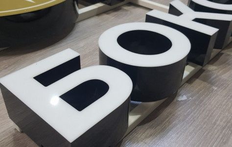 Об’ємні букви | Зовнішня реклама | Світлові та несвітлові LED вивіски