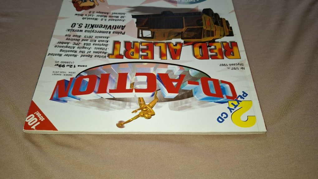 CD-Action CDA nr 8 rok 1997 1/97 Świetne wydanie
