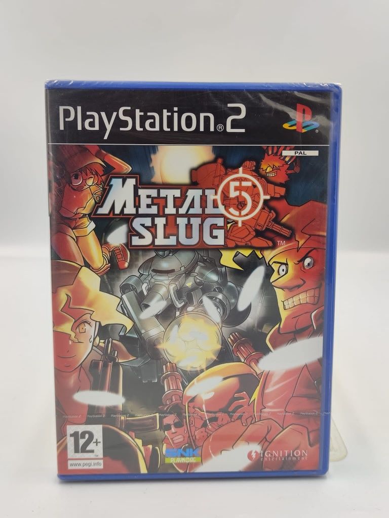 Metal Slug 5 Ps2 Nowa w Folii z Paskiem