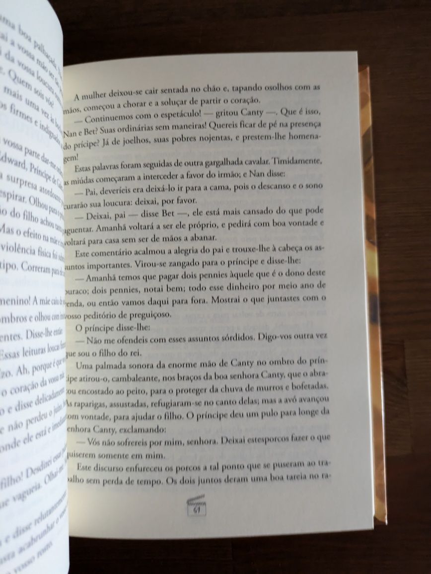 L " O Principe e o Pobre " Mark Twain (Optimo Estado)