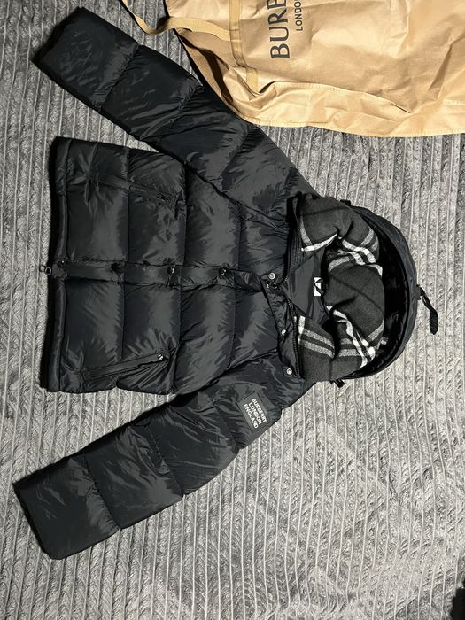 пуховик Burberry m
